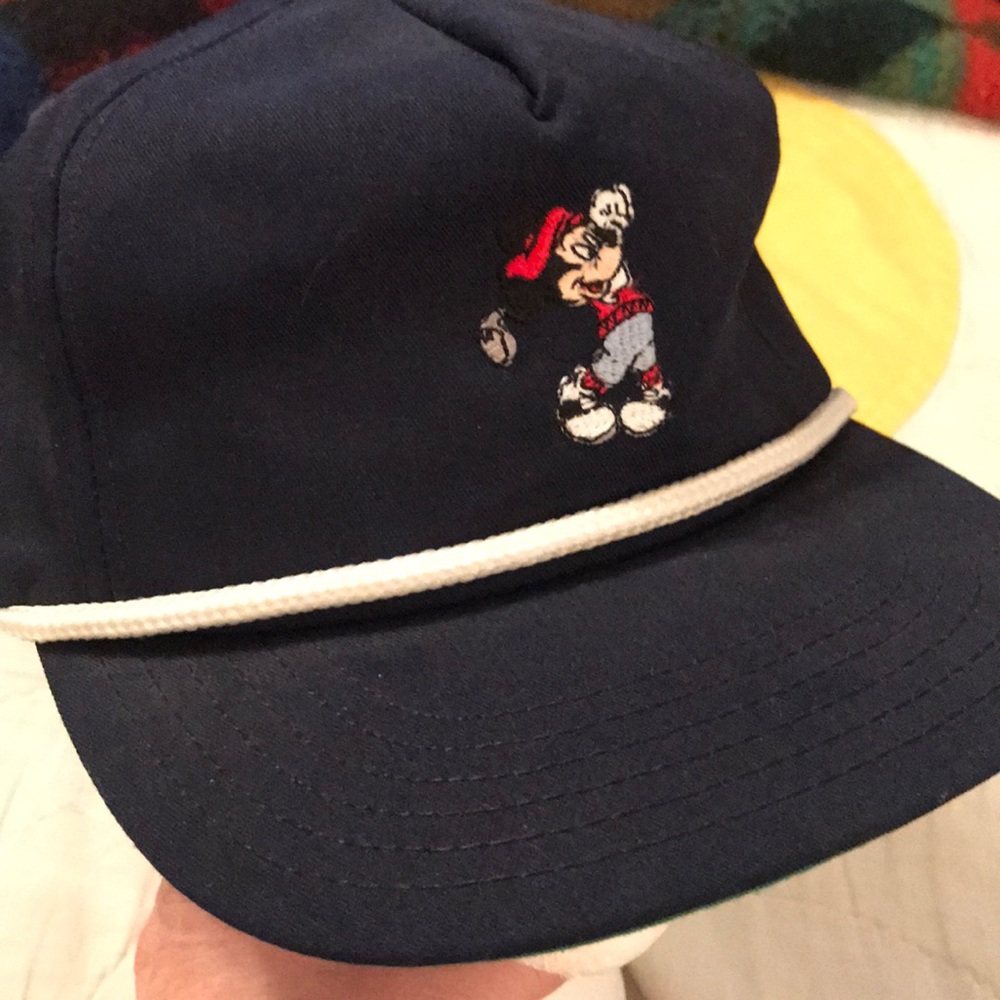 Mickey Mouse strap back hat vintage